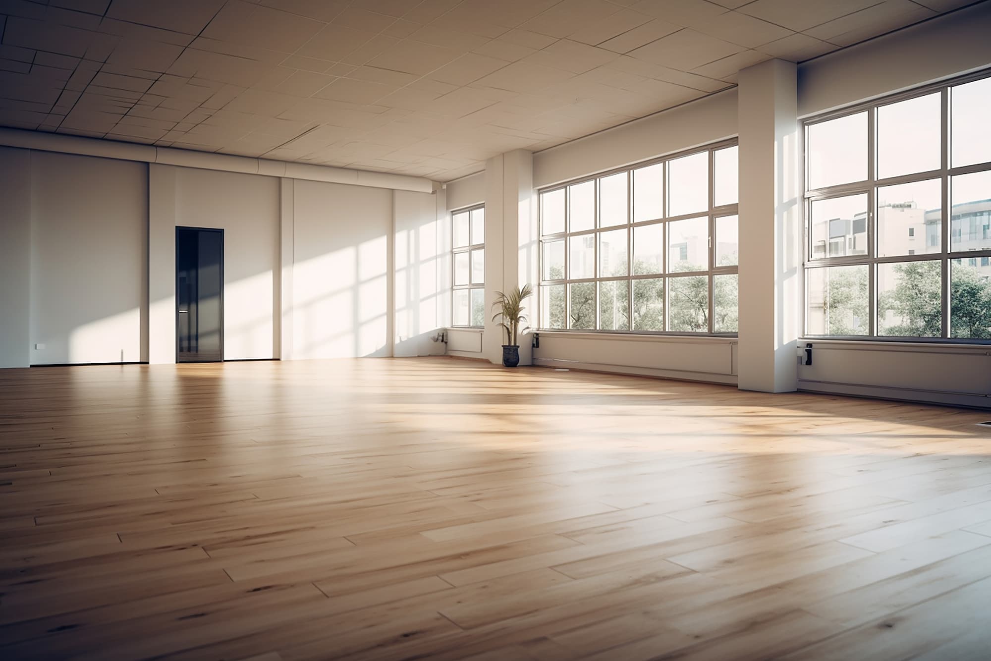 Empty office room